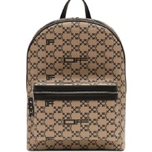 Monogram Leather Backpack
