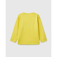 United Colors Of Benetton Erkek Çocuk Uzun Kol Tshirt 10hs 1/6 Yaş