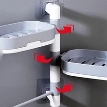 Go İthalat Çoklu Sabun Tutucu Fonksiyonel Banyo Sabunluk