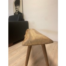 Kastawoods 2180048 Ceviz El Yapımı Kütük Orta Sehpa 84 x 27, Yükseklik:46