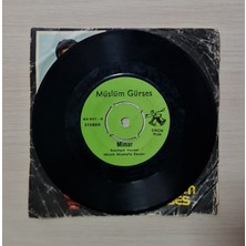 Müslüm Gürses - Mimar - Of Yarab - ***nadir*** - Dönem Baskı Plak - 45LIK - Kırkbeşlik