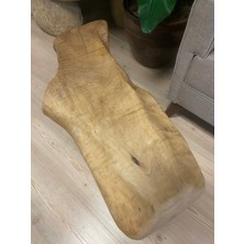 Kastawoods 2180049 Ceviz El Yapımı Kütük Orta Sehpa 81,5 x 34, Yükseklik:47