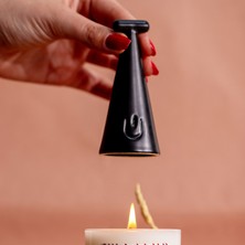 Coupe De Feu Stoneware Mum Söndürücü Siyah