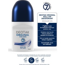 Deotak Original Erkek 7 Güne Kadar Etkili Roll-On Deodorant 35 ml