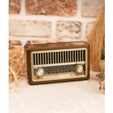Ktf 1655 Nostaljik Radyo Bluetooth Hoparlör