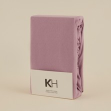 Karaca Home Penye Fitted Çarşaf Tek Kişilik 100 x 200+30  cm  Pembe