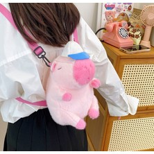 Jayus Capybara Sırt Çantası Sevimli Peluş Oyuncak Bebek Bebek Tatil Hediyesi (Yurt Dışından)