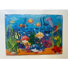 Çocuk Puzzle Orta Boy 42 Parçalı 4 Adet