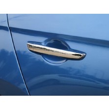 Peugeot 208 2020 ve Üzeri Krom Kapı Kolu 4 Kapı P.çelik
