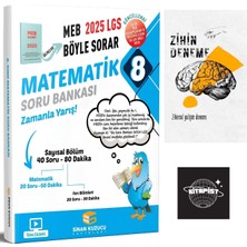 Sinan Kuzucu Yayınları LGS Matematik Soru Bankası-Zihin Deneme-Kitapist-619