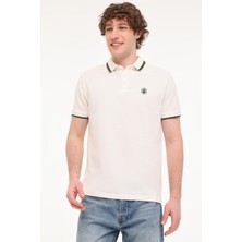 Lumberjack Mb Bts203 Polo Tsh 5fx Beyaz Erkek Kısa Kol T-Shirt