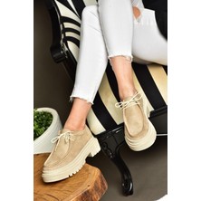 Fox Shoes R294783002 Ten Süet Kadın Ayakkabı