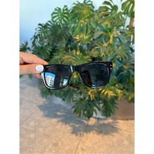 Funeyes Mega Unisex Siyah Kalın Güneş Gözlüğü Megawafy