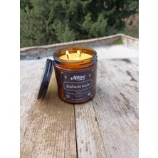 Kokulu Mum -  Doğal Soya Mumu Amber Kavanoz - 500 cc