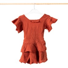 Müslin Kız Çocuk Elbise