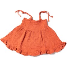 Müslin Kız Çocuk Elbise