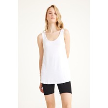 Cotenconcept 3 Adet Pamuklu Kalın Askılı Atlet T-Shirt