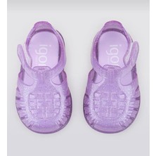 Igor Tobby Gloss Glitter Kız Çocuk Lila Sandalet