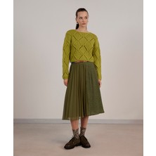 Yargıcı Uzun Kollu Bisiklet Yakalı Triko