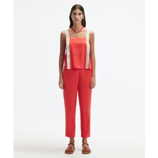 Yargıcı Havuç Kesim Düğmeli Pantolon