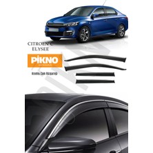 Pikno Tasarım Citroen C-Elysee Kromlu Cam Rüzgarlığı 4lü