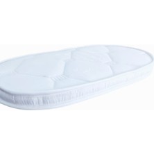 Soft Bed 40 x 80 x 12 Havlu Kumaş Oval Beşik Yatagı
