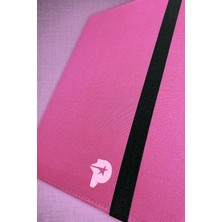 Pembe Özel Kumaş Kart Dosyası