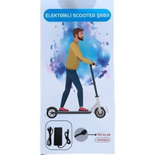 Aly Charger 42V 2A Xıaomı Scooter Şarj Adaptörü M365/M365PRO/PRO2 Nınebot (Tüm Modeller) Tek Pim Uç-Laptop Tip