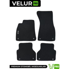 Velurpro Audi A6 2019 Sonrası Araca Özel Halı Paspas Araba Halısı Oto Paspas