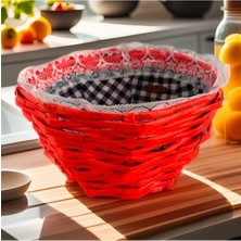 Bright3 Hasır Düzenleyici Sepet,çok Amaçlı, El Yapımı, Jüt , Mutfak, Banyo, Ekmek ,nişan, Söz Havlu Sepeti