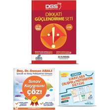 Dikkati Güçlendirme Seti 15-18 Yaş ve Sınav Kaygısını Çöz! + Sınavlara Çalışma ve Motivasyon Sistemi
