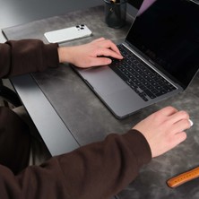 Jersey Hakiki Deri Masa Matı & Pedi - Büyük Oyuncu Mouse Pad & Oyuncu Laptop Masa Matı