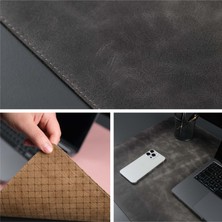 Jersey Hakiki Deri Masa Matı & Pedi - Büyük Oyuncu Mouse Pad & Oyuncu Laptop Masa Matı