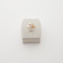 Çiçek Bahçesi Gümüş Yüzük