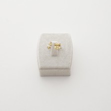 Strin Kare ve Mekik Taşlı Gümüş Yüzük