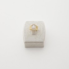 Luna Beyaz Gümüş Yüzük