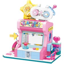 KP28019 Keeppley Orange Cat Game Room Blok Seti -Vagon Life