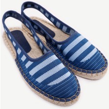Yargıcı Arkası Açık Triko Espadril