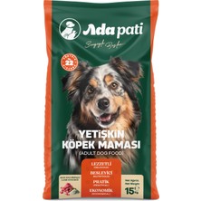 Adapati Kuzu Etli Pirinçli Yetişkin Köpek Maması 15 kg + Dana Küp Ciğer 100gr