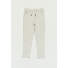 Beli Lastikli Bağlamalı Duble Paça Erkek Çocuk Pantolon