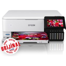 Epson L8160 Ecotank A4 Wifi, Eth.dublex, Yazıcı Tarayıcı,fotokopi LCD