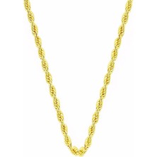 Harem Altın Burgu Halat 55 cm 14 Ayar Zincir Kolye ZKU185