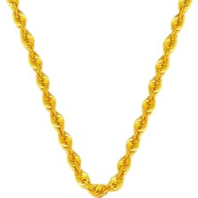 Harem Altın Burgu Halat 50 cm 14 Ayar Zincir Kolye ZKU180