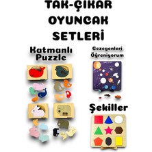 Bella Casa Kids Bul Tak Oyuncak Seti,tak Çıkar Oyuncak Seti,eğitici Oyuncak,ahşap Oyuncaklar