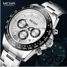 Megir 8104 Tüm Fonksiyonları Aktif Erkek Kol Saati