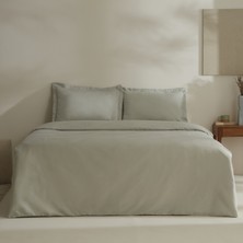 Karaca Home Jemma 120 Tel  Pamuk Saten Çift Kişilik Nevresim Takımı Yeşil