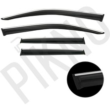 Pikno Tasarım Fiat Egea Kromlu Cam Rüzgarlığı 4'lü