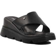 Pierre Cardin Siyah Kadın Terlik