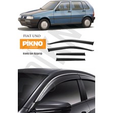 Pikno Tasarım Fiat Uno Kromlu Cam Rüzgarlığı 4'lü