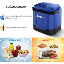 Coolist CLT33 12 VOLT/220 VOLT Ac/Dc 33 Litre Sıcak/Soğuk Oto Buzdolabı